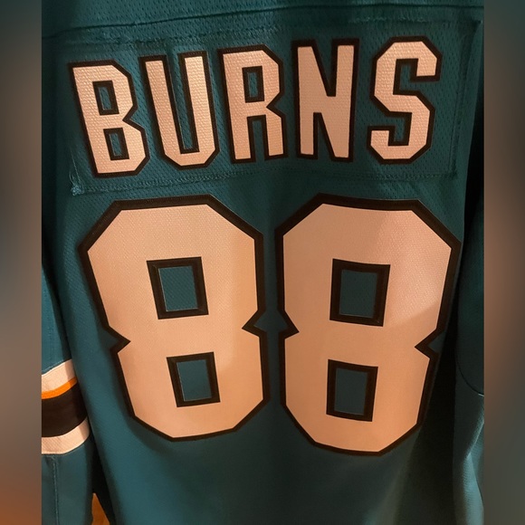 Brent Burns SJ Home Jersey-Fanatics (L) MINT conditon - Picture 2 of 8